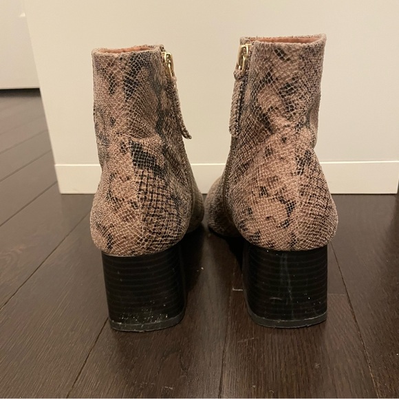 Animal Print Ankle Boots - Picture 6 of 8